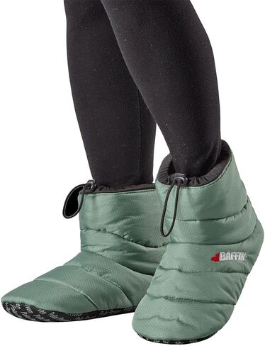 Baffin Unisex CUSH BOOTY Insulated Slipper, Coastal Grey, Large in Saudi Arabia