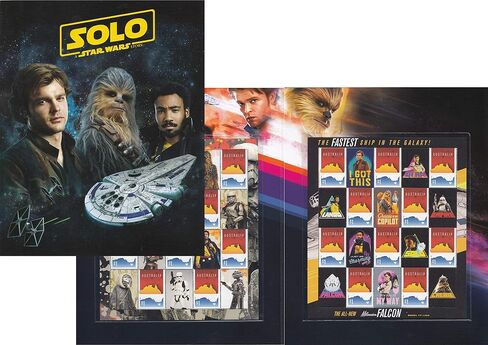 Collectible Postage Stamps Made for Star Wars Solo in Saudi Arabia