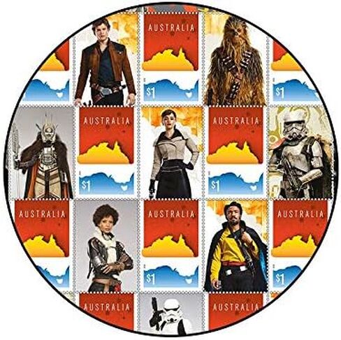 Collectible Postage Stamps Made for Star Wars Solo in Saudi Arabia