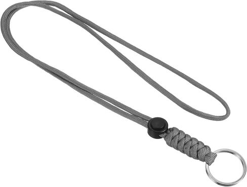 PATIKIL Badge Lanyard with Keyring, Necklace Keychain Cord Metal Hook Strap for Keys ID Card Badge Holder in Saudi Arabia