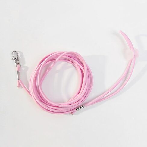 Escape Proof Parrot Bird Leash with Cord Elastic Bird Leash with Metal Ankle Rings Pet Bird Training Rope 3Meter in Saudi Arabia