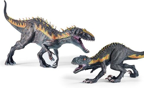 Large Realistic Tyrannosaurus Rex Toy, 15.7 inch T-REX Dinosaur Colletion, Kids' Play Dinosaur & Prehistoric Creature Figures with Moveable Jaw, Red, Ages 8+ in Kuwait
