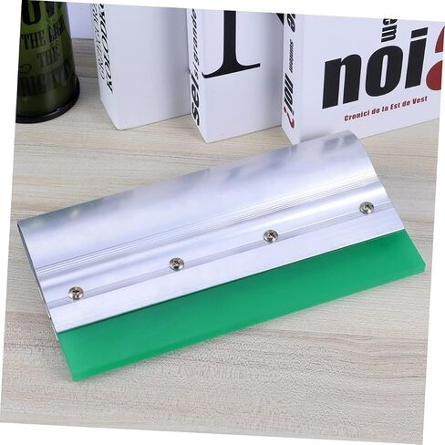 HOMSFOU Printing Squeegee Precision Cut Handle Comfortable Shape Graphic Textile Applications Hand Machine Printing Random Color in Saudi Arabia