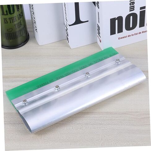 DOITOOL Silk Screen Printing Squeegee Rubber Squeegee Aluminum Handle Precision Cut for Graphic Textile Printing Random Color in Saudi Arabia