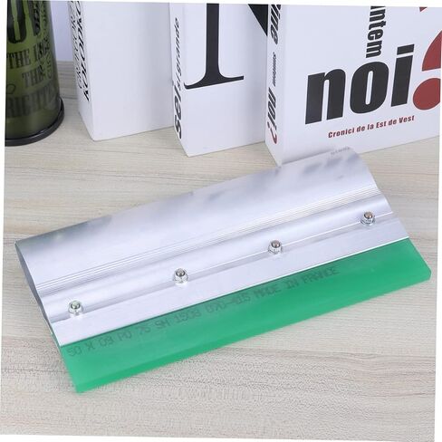 DOITOOL Silk Screen Printing Squeegee Rubber Squeegee Aluminum Handle Precision Cut for Graphic Textile Printing Random Color in Saudi Arabia