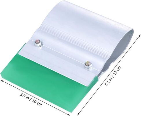 Artibetter Rubber Printing Squeegee Tool Aluminum Handle and Wear for Silk Screen Printing Applications Random Rubber Scraper for Projects in Saudi Arabia