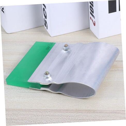 Artibetter Rubber Printing Squeegee Tool Aluminum Handle and Wear for Silk Screen Printing Applications Random Rubber Scraper for Projects in Saudi Arabia