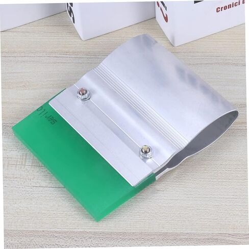 Artibetter Rubber Printing Squeegee Tool Aluminum Handle and Wear for Silk Screen Printing Applications Random Rubber Scraper for Projects in Saudi Arabia