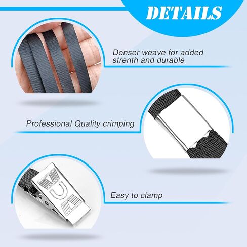 Lanyard With Id Holder - Korty 50 Pack 4x3 Name Tags حامل شارة مع Lanyards للعمل والمدرسة والأحداث - سهلة الاستخدام ، مجموعة كبيرة للموظفين ، الطلاب ، الزوار (50 ، أحمر) in Kuwait