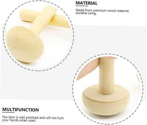 DIYEAH 5pcs DIY Craft Tools Printmaking Paper Ink Rubbing Tool Set Wooden Handle in Saudi Arabia