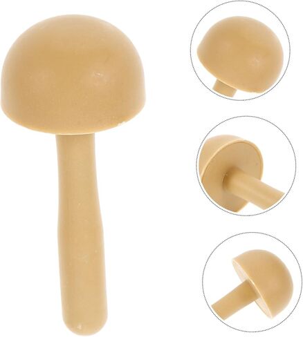 DOITOOL 10pcs Plastic Mushroom Printmaking Tool Pottery Rubbing Rollers for Supplies Smooth Ink Application for Projects and Rubbing Techniques in Saudi Arabia