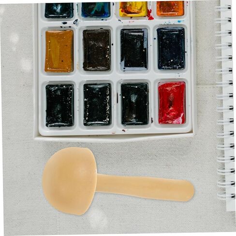 DOITOOL 10pcs Plastic Mushroom Printmaking Tool Pottery Rubbing Rollers for Supplies Smooth Ink Application for Projects and Rubbing Techniques in Saudi Arabia