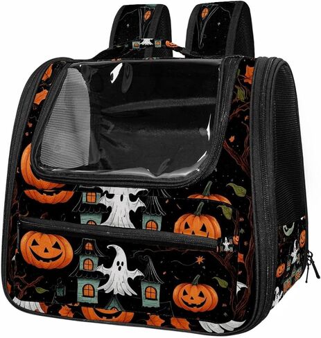 مجموعة متجه لطيف مع الرسوم التوضيحية هالوين 2_176 PET Travel Carrier | تصميم مريح تهوية مع ميزات السلامة | مثالي للقطط الحيوانات الأليفة الصغيرة إلى المتوسطة الحجم والكلاب وما إلى ذلك in Saudi Arabia