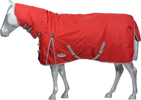 Weatherbeeta Comfitec Classic Combo Neck Lite Plus ، Red/Silver/Navy ، 72 " in Saudi Arabia