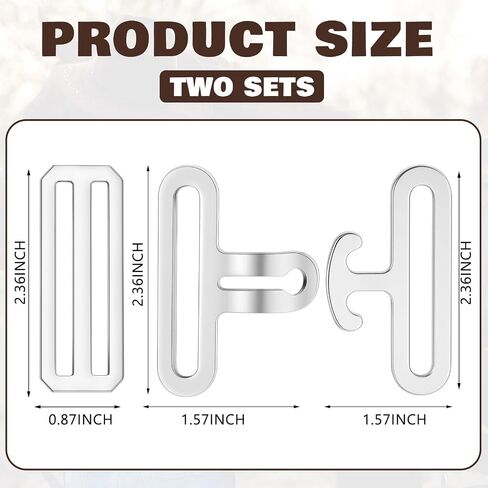 6 Pcs Horse Blanket Surcingle Buckle Replacement Kits, 2" Universal Surcingle Replacement Set Heavy Duty Hardware for Repair and Restore Any Horse Blanket Sheets Attachment, 2 Sets in Saudi Arabia