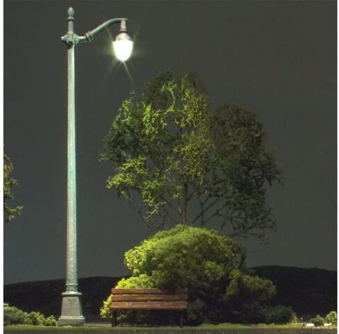 Micro-Mark Woodland Scenics Just Plug O Scale Arched Cast Iron Street Lights, Pkg. of 2 in Saudi Arabia