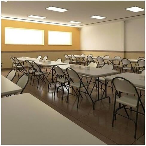 Pemberly Row 24" W x 72" D Wood High Pressure Lab Table in Fusion Maple in Saudi Arabia