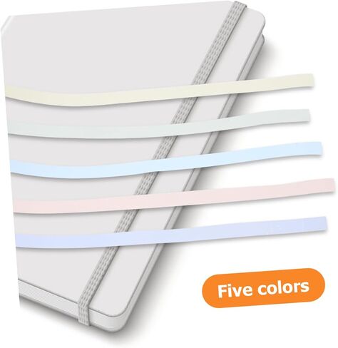 Uonlytech 10 Rolls Tape School Securds College Latcy Tape Highlighter Tabs صفحة علامات تبويب لزجة للاصطدام للكتب ملاحظة الإزالة الشفافة لزجة لزجة لطيفة اللوازم المكتبية Bopp in Kuwait