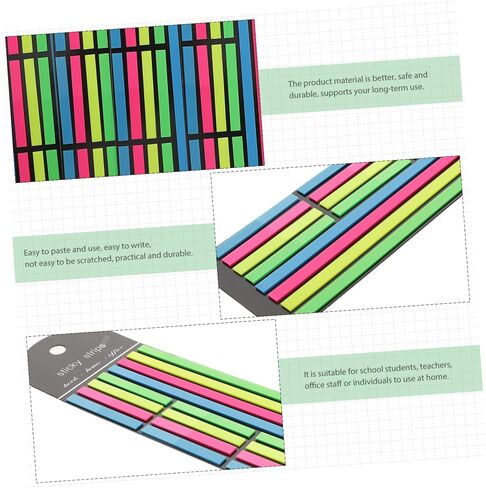 Stobok Fluorder Highlighter Strips 2 عبوة ملونة طويلة وقصيرة لذيذة للازد in Kuwait