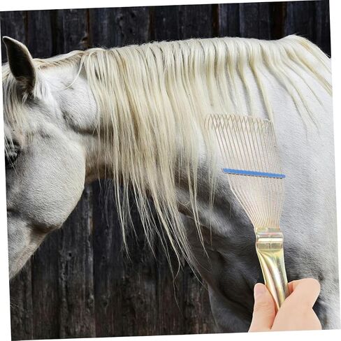 2pcs stypestock stear teath grooming أداة للمقبض المريح للماشية من أجل الانفصال اللطيف للتنظيف الملحق المتين للقص للمزارعين in Kuwait