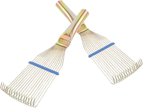 Vanzack 2pcs أداة للماشية الصلب أداة لتركيب مريح لفرشاة متينة للماشية للمواشيين لمراحة للمزارعين ورعاية الثروة الحيوانية in Saudi Arabia