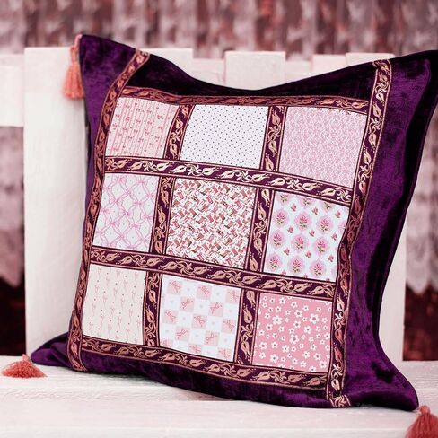 Tatuo 30 Pcs 10" x 10" Pink Bows Quilting Fabric Squares Coquette Pink Bow Fat Patchwork Precut Strips Plaid Dot Heart Coquette Fabric Bundles for Holidays DIY Craft Sewing Handmade Material Gifts in Saudi Arabia