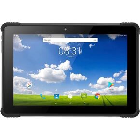 N1 Rugged Android Tablet ، لوحة تعمل باللمس بحجم 10 بوصات ، تصميم IP54 شبه مزدحمة ، أسود in Kuwait