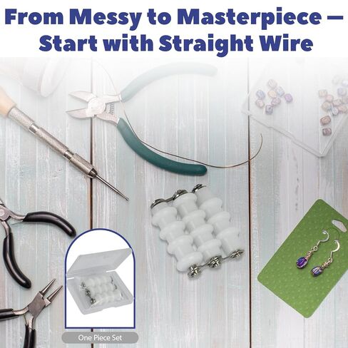 أداة صكرية الأسلاك المهنية لصنع المجوهرات - صكود سلك النايلون لمشاريع التغليف الدقيقة مثل إزالة الانحناء in Kuwait