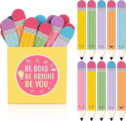 Pencil Flip Name Sticks with Strage Carton for Classroom Managment Fun Equity Talking Sticks for Grouping Learning Activies Student Name tags Back to School Supplies in Saudi Arabia