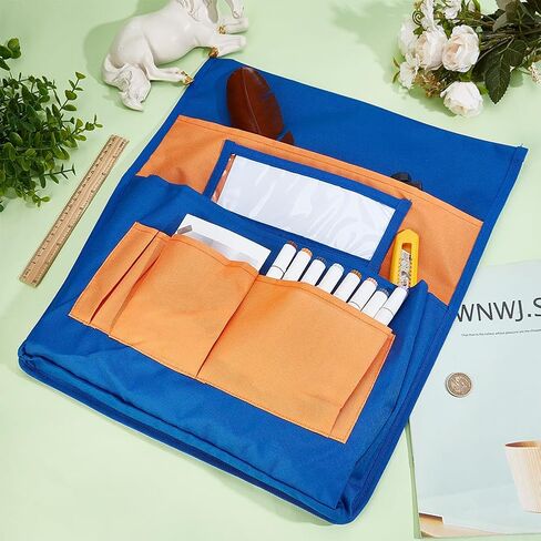 CRASPIRE Classroom Chair Pockets 15.66 x 18.18 inch Pink Chairback Buddy Pocket Chart Desk Buddy Pocket Organizer with Label Slot for School Home Classroom Preschool Daycare in Saudi Arabia