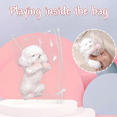 Anboor Squirrel Squishies Toy - Soft Realistic Animal Squeeze Stress Relief Toys for Kids and Adults, Kawaii Squishies Sensory Fidget Toy (3.9Inch) in Saudi Arabia