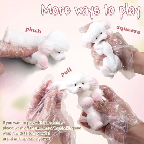 Anboor Squirrel Squishies Toy - Soft Realistic Animal Squeeze Stress Relief Toys for Kids and Adults, Kawaii Squishies Sensory Fidget Toy (3.9Inch) in Saudi Arabia