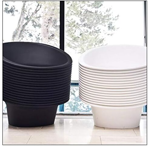 OFFI Teenager Molded Stacking Chair Co., Color = Black in Saudi Arabia