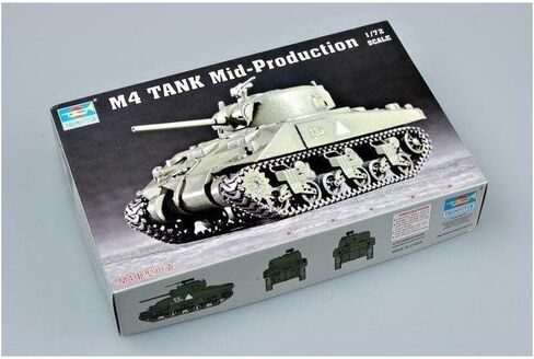Trumpeter 1/72 US M4 Sherman Tank, Medium in Saudi Arabia