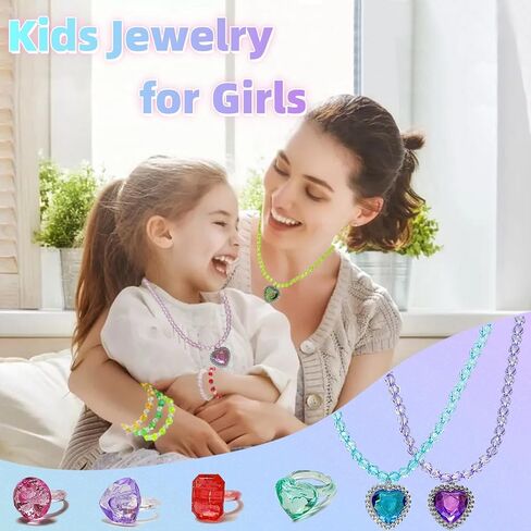 20 Pcs Princess Party Favors, Kids Princess Beaded Bracelets for Girls, Costume Jewelry Set, Friendship Bracelets, Goodie Bag Stuffers, Birthday Party Gift, Girls Bracelets Ages 5-7 8-10 in Saudi Arabia