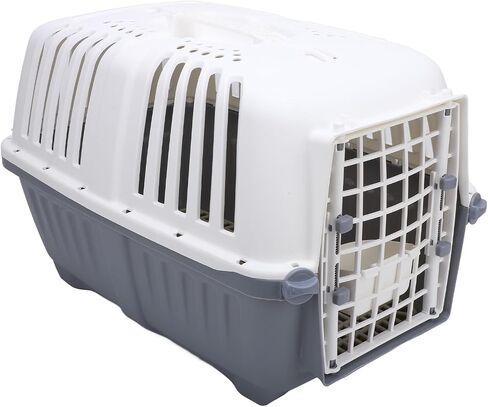 شركة AsixxSix Pet Carrier مع لوحة قابلة للإزالة للكلاب والقطط الصغيرة ، وصناديق السفر الخفيفة ذات الوزن الصلب للنقل للحيوانات الأليفة والأنشطة الخارجية in Saudi Arabia