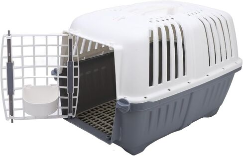 شركة AsixxSix Pet Carrier مع لوحة قابلة للإزالة للكلاب والقطط الصغيرة ، وصناديق السفر الخفيفة ذات الوزن الصلب للنقل للحيوانات الأليفة والأنشطة الخارجية in Saudi Arabia