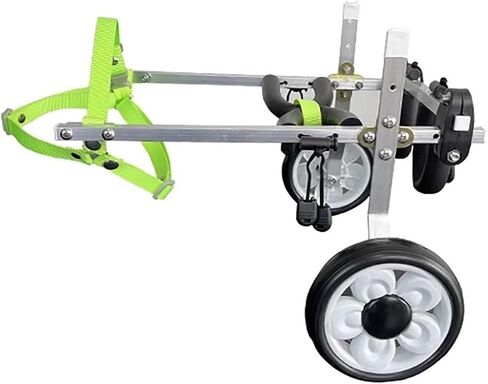 Dog Wheelchair Disabled/paralyzed Cat Wheelchair for Elderly, XXS/Xs/S Kittens Arthritis Mobility Aids Support, Weak Leg Brace Walk Car, Dog Assist Vehicle Device in Saudi Arabia