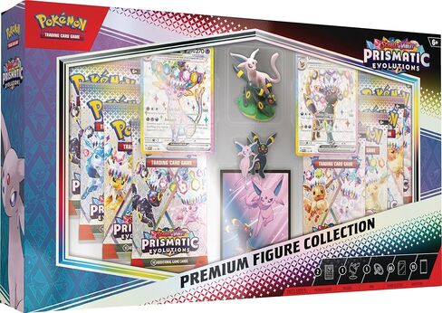 Pokémon TCG: Scarlet & Violet—Prismatic Evolutions Premium Figure Collection in Saudi Arabia
