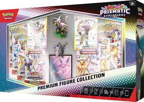 Pokémon TCG: Scarlet & Violet—Prismatic Evolutions Premium Figure Collection in Saudi Arabia
