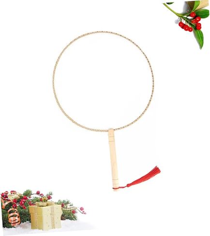 Uonlytech Blank Painting Fan DIY Handmade Art Fan for Wooden Handle for Embroidery Drawing Craft Projects Encourages Creativity Motor Skills Development in Saudi Arabia