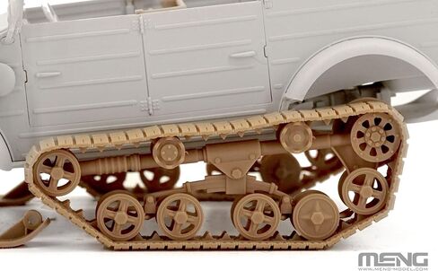 VS-018 1/35 German Pkw.K1 KUBELWAGEN Type 155 Half-Track Model Kit Assembly Plastics Model kit in Saudi Arabia