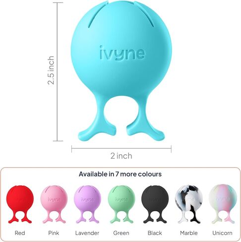 Ivyne Handi Berry - جامع خردة الأعشاب الضارة فينيل ، حلقة جامع الخردة المحمولة المحمولة ، أدوات إزالة الأعشاب الضارة لنقل حرارة الفينيل ، حامل أوراق الورق HTV وملصقات ، (لافندر) in Kuwait