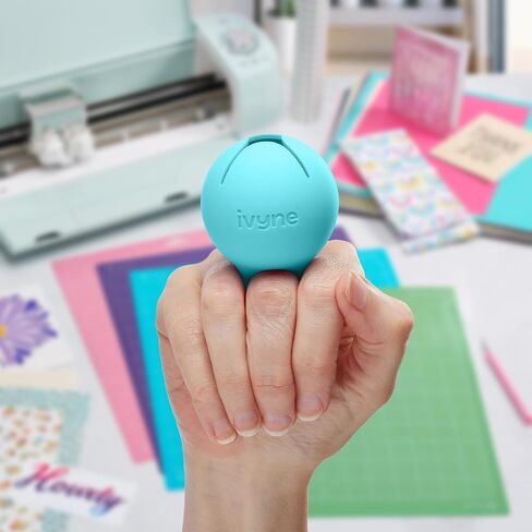 Ivyne Handi Berry - جامع خردة الأعشاب الضارة فينيل ، حلقة جامع الخردة المحمولة المحمولة ، أدوات إزالة الأعشاب الضارة لنقل حرارة الفينيل ، حامل أوراق الورق HTV وملصقات ، (لافندر) in Kuwait