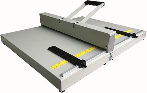 450mm يدوي الورق التجاعيد ورقة تسجيل ورقة تجعد آلة طي مع مسطرة تحديد المواقع ، والورق الثقيل طي لبطاقات المعايدة الكتيبات ورقة الصورة in Kuwait