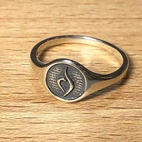 Eating Disorder Recovery Signet Ring (8) in Saudi Arabia