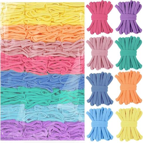 800 PCS Pastel Loom Loops for 7-Inch Weaving Loom – Soft Colored Refill Bands for DIY Potholder Crafts – Girls Gift Kit for Kids Ages 6+, Arts & Craft Supplies in Saudi Arabia