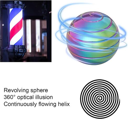 Kinetic Spinning Desk Toys, Fidgets for Anxiety and Stress for Adult Teen Cool-Stuff, Party Gifts for Christmas & Halloween (Circular/Cylindrical/Conical) in Saudi Arabia