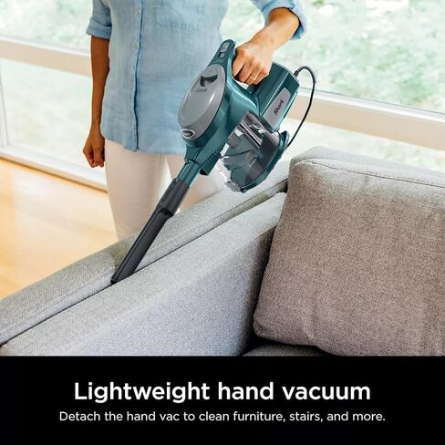 Shark HV300 Rocket Stick Bagless Vacuum for Multi Surface Hardwood Carpet Stairs Deep Cleaning Lightweight Pack of 1 Blue (Renewed) in Saudi Arabia