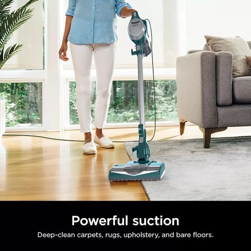 Shark HV300 Rocket Stick Bagless Vacuum for Multi Surface Hardwood Carpet Stairs Deep Cleaning Lightweight Pack of 1 Blue (Renewed) in Saudi Arabia
